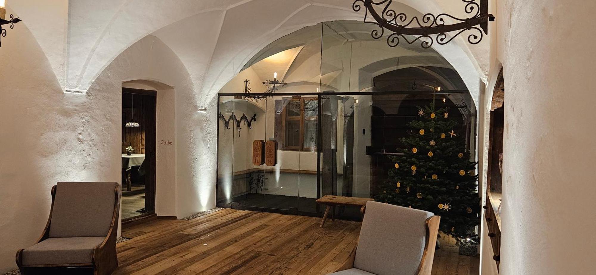 Ansitz Heufler Hotel Rasun di Sopra Ngoại thất bức ảnh